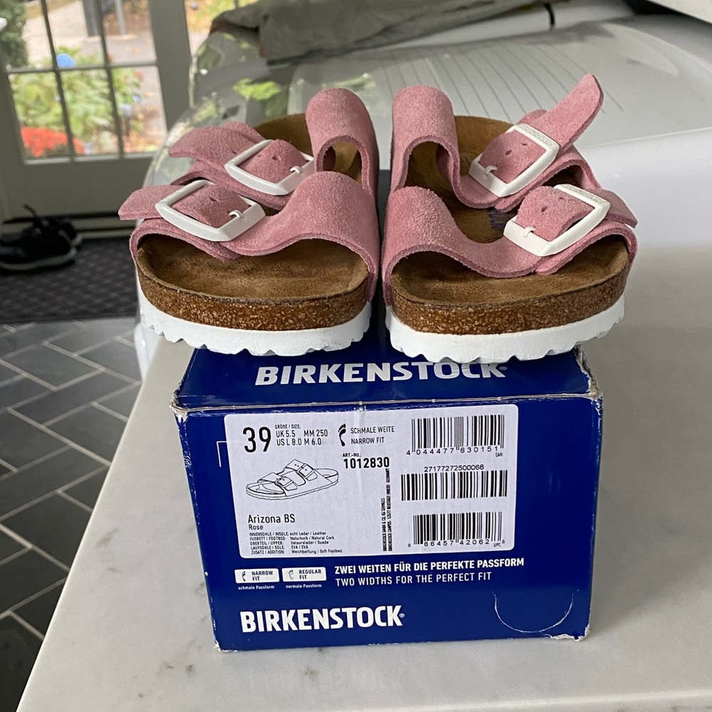 Birkenstock Arizona Suede size 39 Narrow